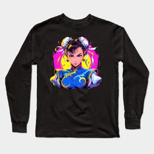 chun li Long Sleeve T-Shirt